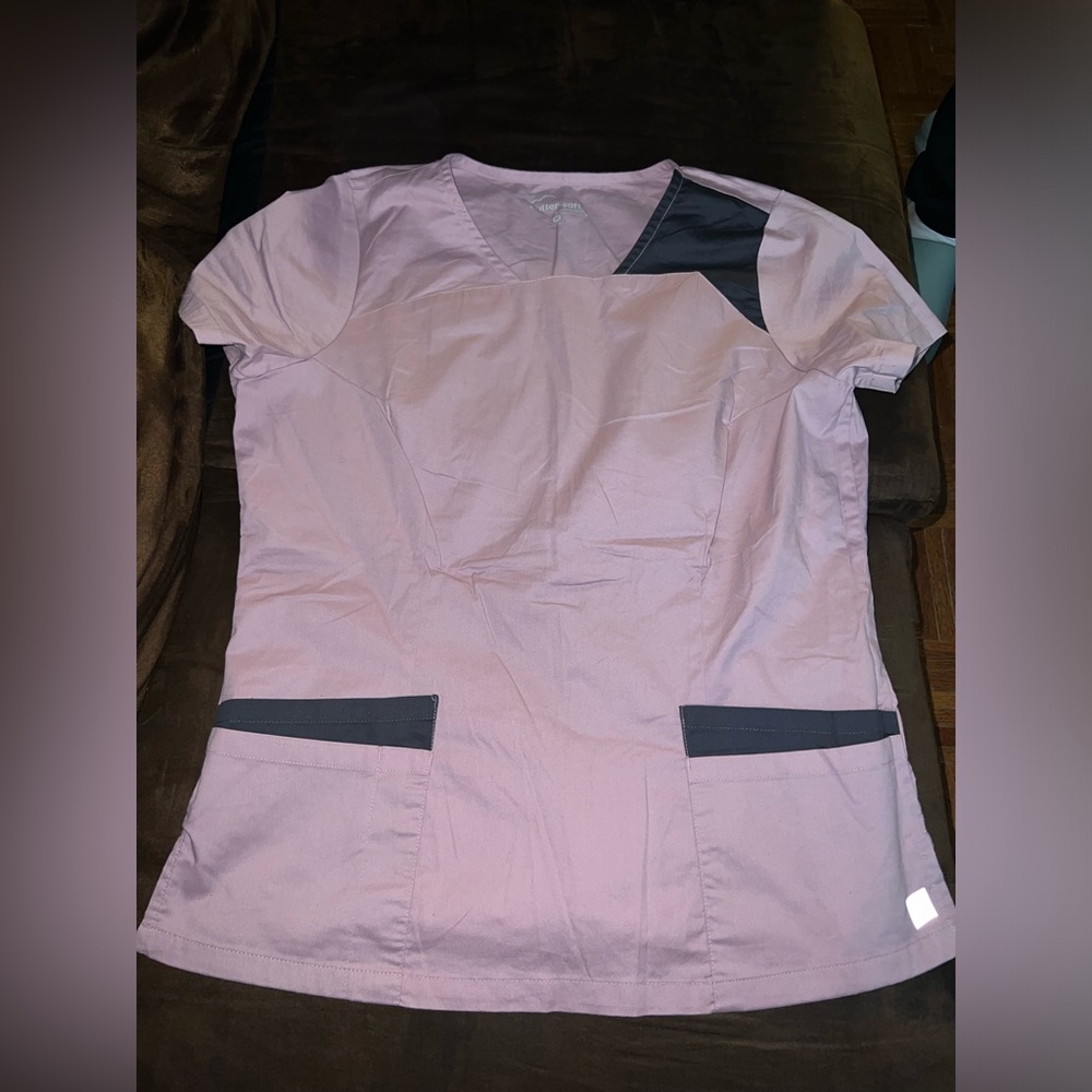 Worn once - butter soft scrub set